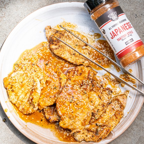 Pork Yakiniku literally means “grilled meat” in Japanese and is a staple of Japanese street food culture