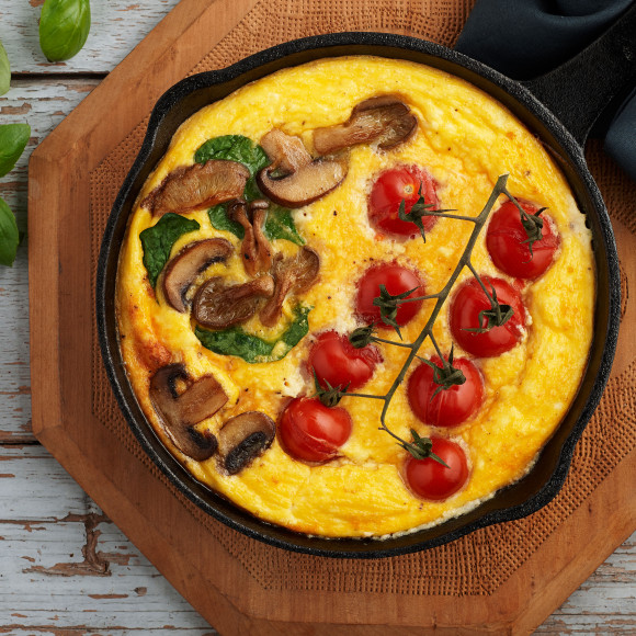 Easy Baked Ricotta Omelette recipe