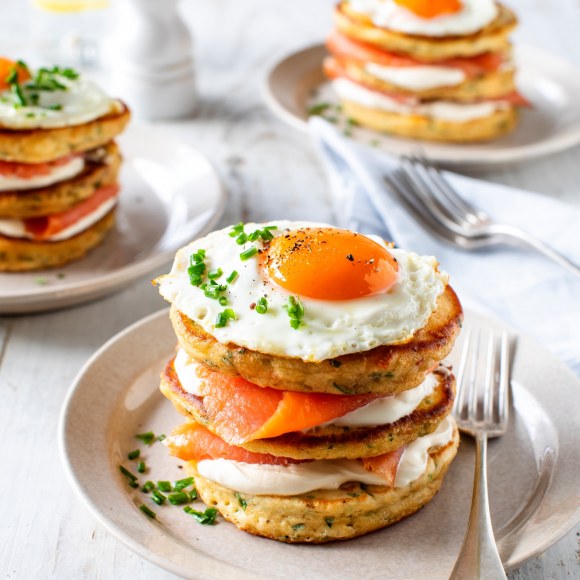 Savoury Pancake Stacks