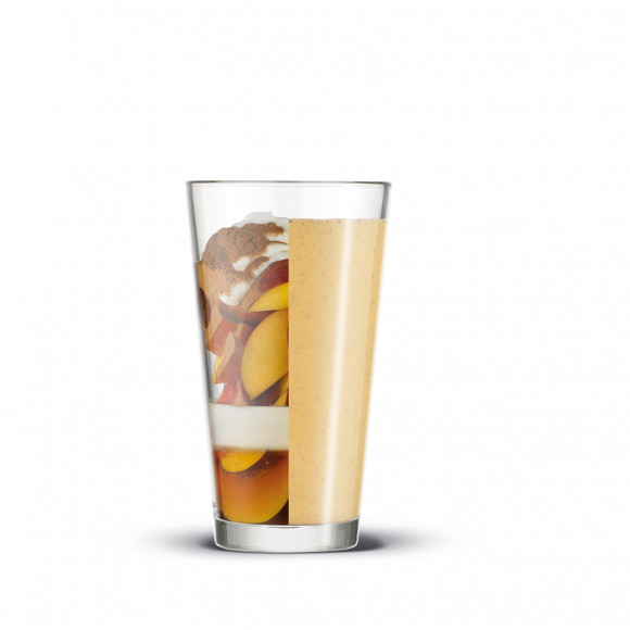 Summer Peach Shake - made easy with the Breville Boss To go blender