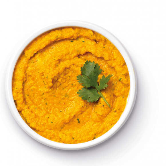 Spiced Raw Carrot and Coriander Dip - quick easy dip made with the Breville Boss Blender