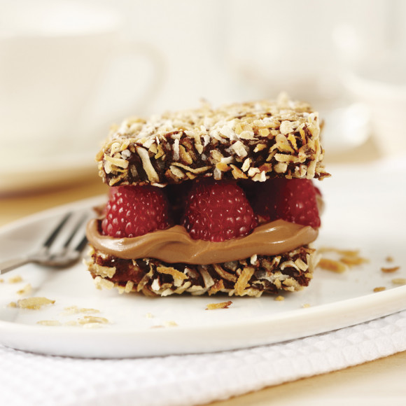 Deluxe Raspberry Chocolate Lamingtons Recipe | myfoodbook | Australian