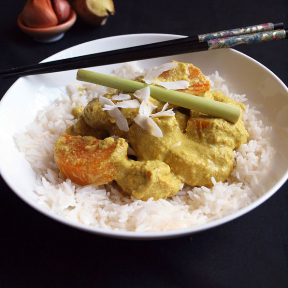 Healthy Malaysian Chicken Curry