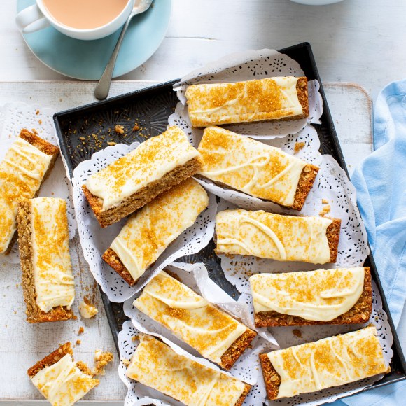 Golden Syrup Slice by Fairy