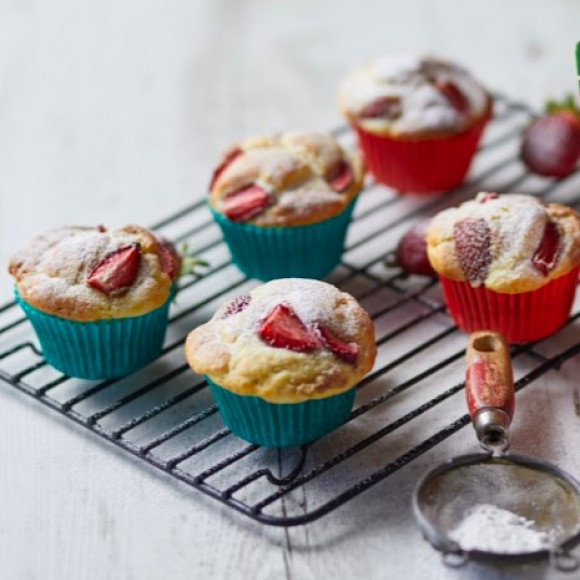 Strawberry Muffins