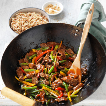 Chinese Beef and vegetable stir-fry recipe Celebrate Health