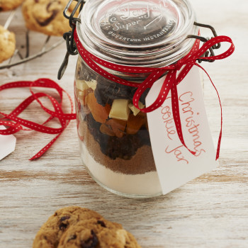 Christmas Cookie Gift Jars