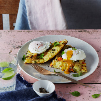Bubble and Squeak recipe with Poached Egg