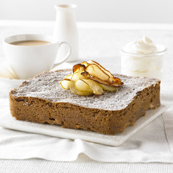 Pear and Ginger Coffee Cake recipe 