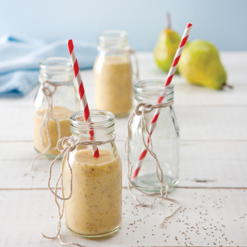 Pear, Chia and Spice Smoothie