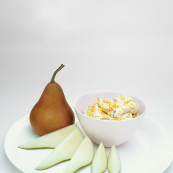 Pears with a Zesty Dip