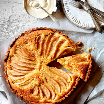 Pear Frangipane Tart with Quick Pastry recipe