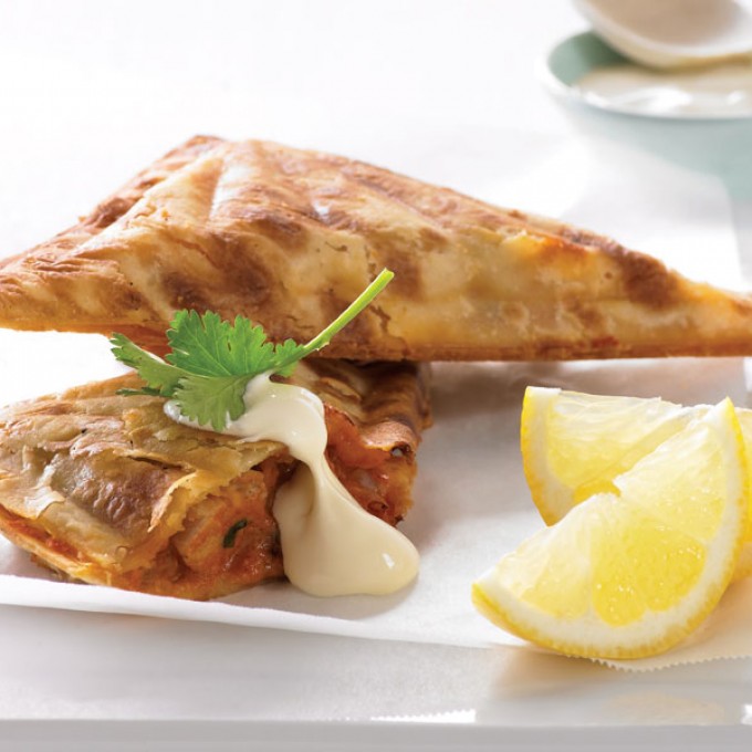 Butter Chicken Jaffle Recipe myfoodbook