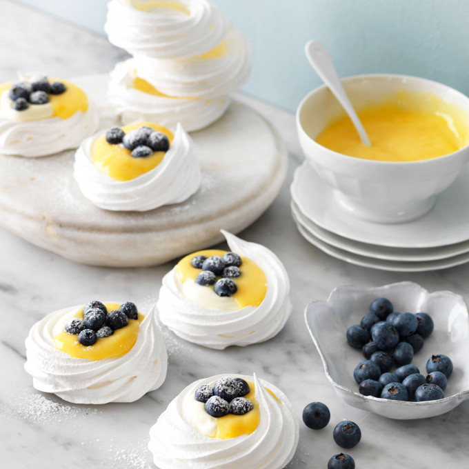 Meringue Nests Recipe myfoodbook