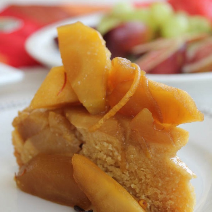 Spiced Apple and Polenta Cake Recipe myfoodbook
