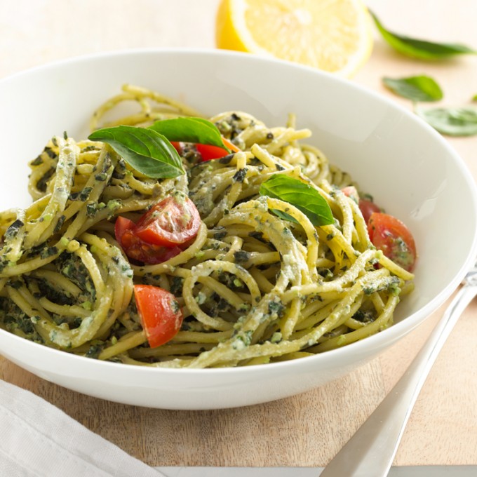 Ricotta Pesto Pasta Recipe | myfoodbook | Make a cookbook with Perfect  Italiano recipes