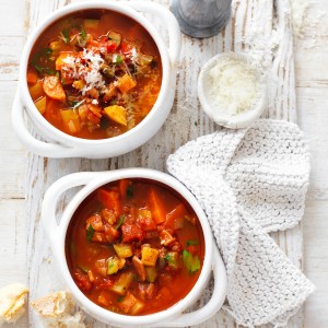 Vegetable and Bacon Soup Recipe