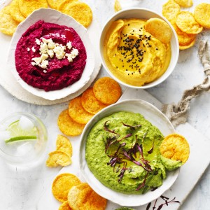 Healthy Hummus Rainbow Recipe