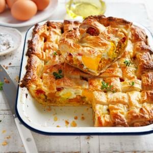 Australian Egg and Bacon Pie recipe