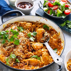 Indian Chicken Curry and Rice recipe