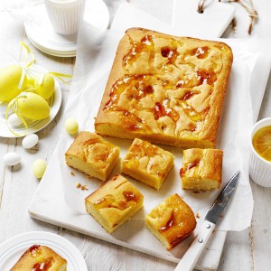 Almond And Marmalade Blondie