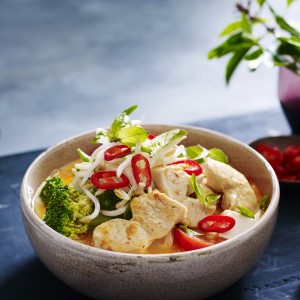 Tofu and Chicken Laksa soup recipe