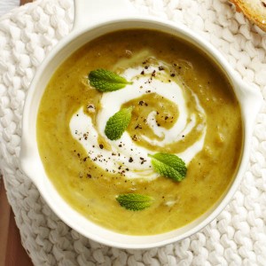 Indian Onion and Split Pea Soup recipe