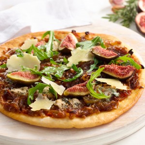 Caramelised Onion, Fig & Gorgonzola Pizza