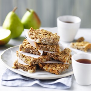 Pear and Oat Slice