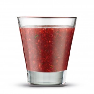 Pomegranate Fruitoska - a quick and easy cocktail recipe made with the Breville Boss To Go blender