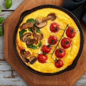 Easy Baked Ricotta Omelette recipe