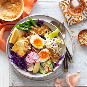 Australian Gado Gado Salad Recipe with eggs