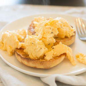 Easy Microwave Scrambled Eggs