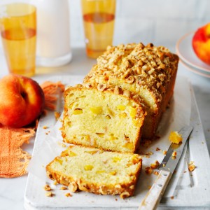 Peach loaf cake recipe 