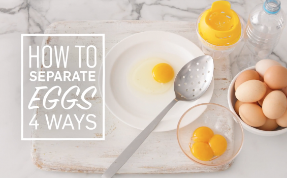 How to separate eggs